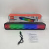 RGB Wireless Soundbar with Dynamic LED Lights