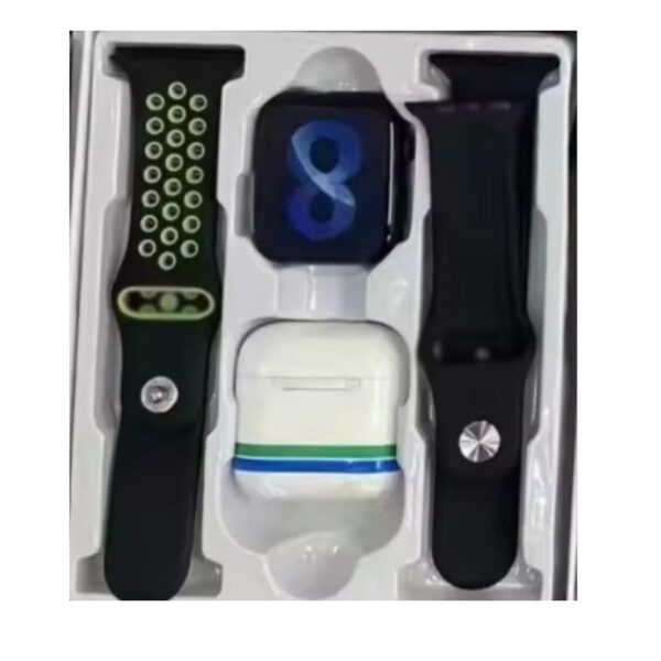 Smartwatch and Wireless Earbuds Combo Set