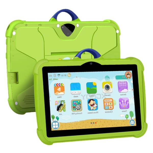 Kids Educational Tablet (Lemon Green)
