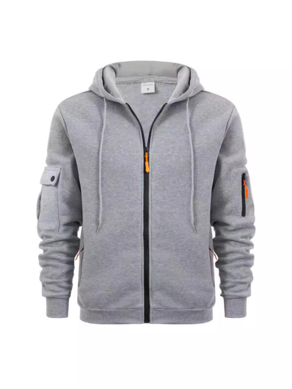 Men's Tactical Zip-Up Hoodie – Versatile & Stylish Comfort