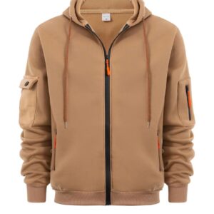 Men's Tactical Zip-Up Hoodie – Versatile & Stylish Comfort
