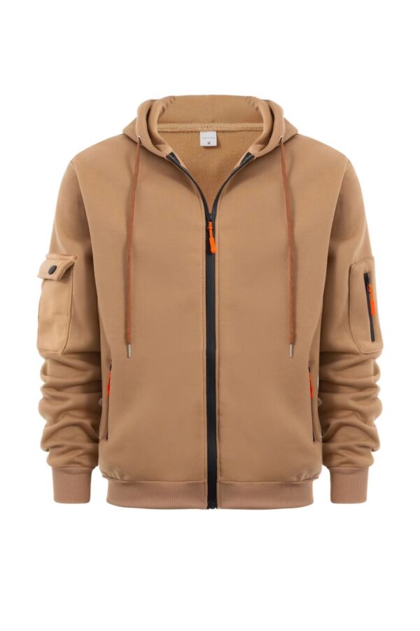 Men's Tactical Zip-Up Hoodie – Versatile & Stylish Comfort