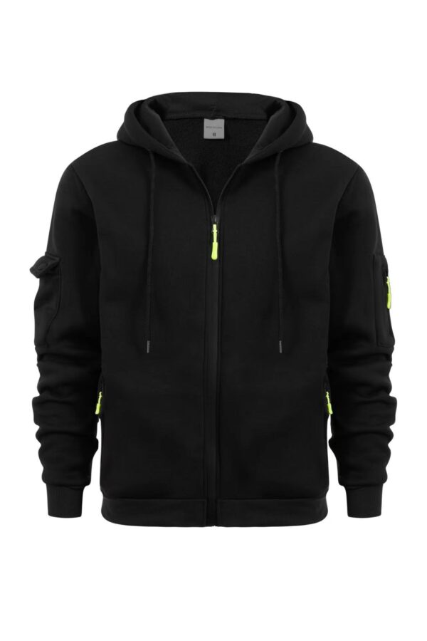 Men's Tactical Zip-Up Hoodie – Versatile & Stylish Comfort