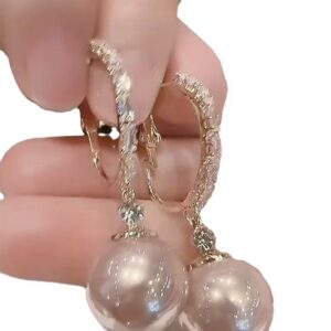 Aurora Grace Pearl Drop Earrings