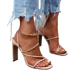 Strappy Elegance High Heel Sandals – Chic Confidence in Every Step