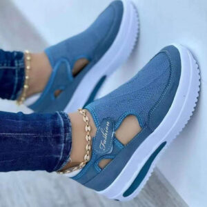 Women’s Casual Air-Cushion Walking Shoes – Stylish, Breathable & Ultra-Comfortable