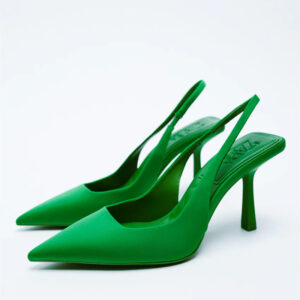 Pointed Slingback Heels – Bold Elegance in Every Step