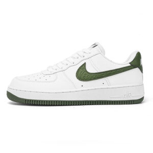 Nike Air Force 1 Low "Olive Green Script Swoosh"