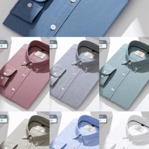 Classic Oxford Button-Down Shirt Collection – 7 Timeless Colors