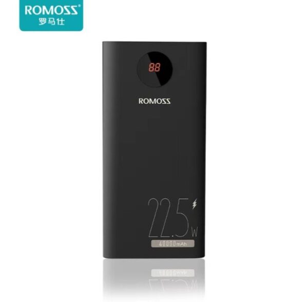 ROMOSS 40000mAh Power Bank – Portable Charging Station (22.5W Fast Charging)