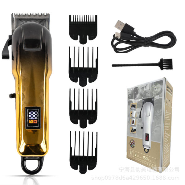 Professional LED Display Hair Clipper – Precision Cutting, Premium Power, Perfect Grooming