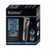 Kemei 7-in-1 Rechargeable Grooming Kit – Precision Styling Made Easy