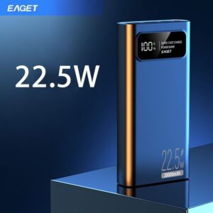 EAGET 20,000mAh 22.5W Super Fast-Charge Power Bank