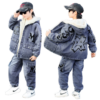 Kids Premium Winter Denim 2-Piece Set (Jacket + Trouser)